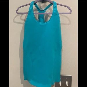 IVIVVA Warp To The Future Teal Tank, sz 8, excellent condition